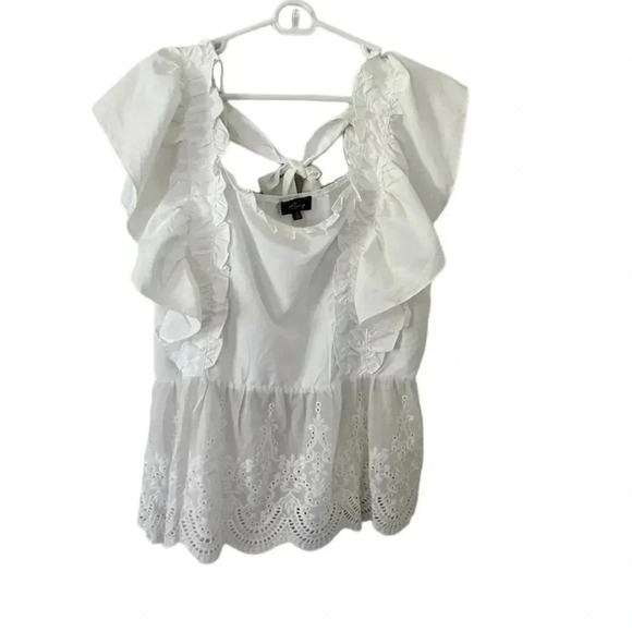 2 for $20 Milk and Honey  Crop top with ruffles - Picture 1 of 10